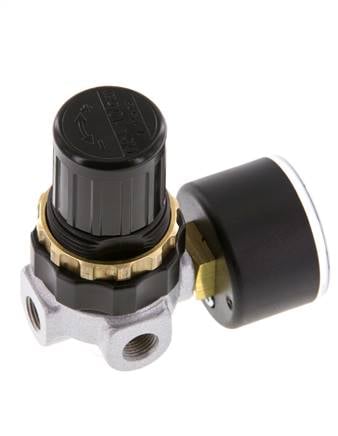 Pressure Regulator G1/8'' 330 l/min 0.5-3.0bar/7-44psi Zinc Die-Cast Standard 0