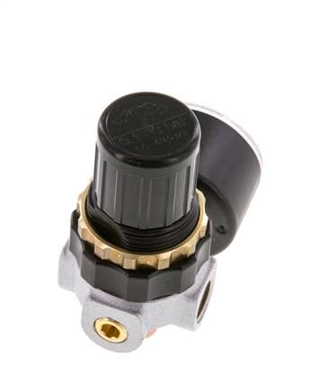 Pressure Regulator G1/4'' 330 l/min 0.5-3.0bar/7-44psi Zinc Die-Cast Standard 0