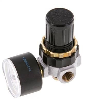 Pressure Regulator G1/4'' 330 l/min 0.5-3.0bar/7-44psi Zinc Die-Cast Standard 0