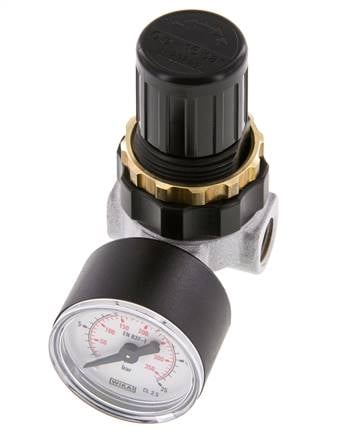 Pressure Regulator G1/4'' 330 l/min 0.5-16.0bar/7-232psi Zinc Die-Cast Standard 0