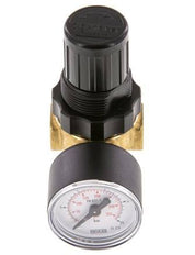 Pressure Regulator G1/4'' 330 l/min 0.5-16.0bar/7-232psi Air Water Brass Standard 0