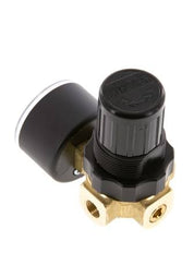 Pressure Regulator G1/8'' 330 l/min 0.2-6.0bar/3-87psi Air Water Brass Standard 0
