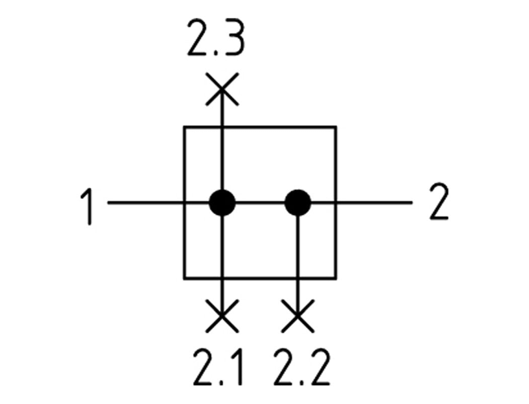 Distributor G1/4 2700 l/min Futura 1