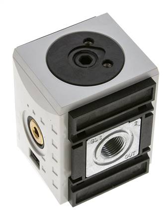 Distributor G3/8x1/2x1/4 4500 l/min with Check Valve Futura 2