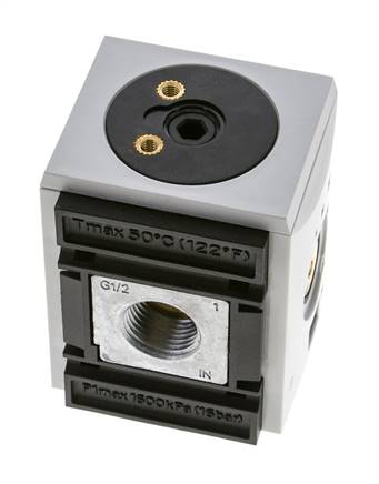 Distributor G1/2x1/4x3/8 4500 l/min with Check Valve Futura 2