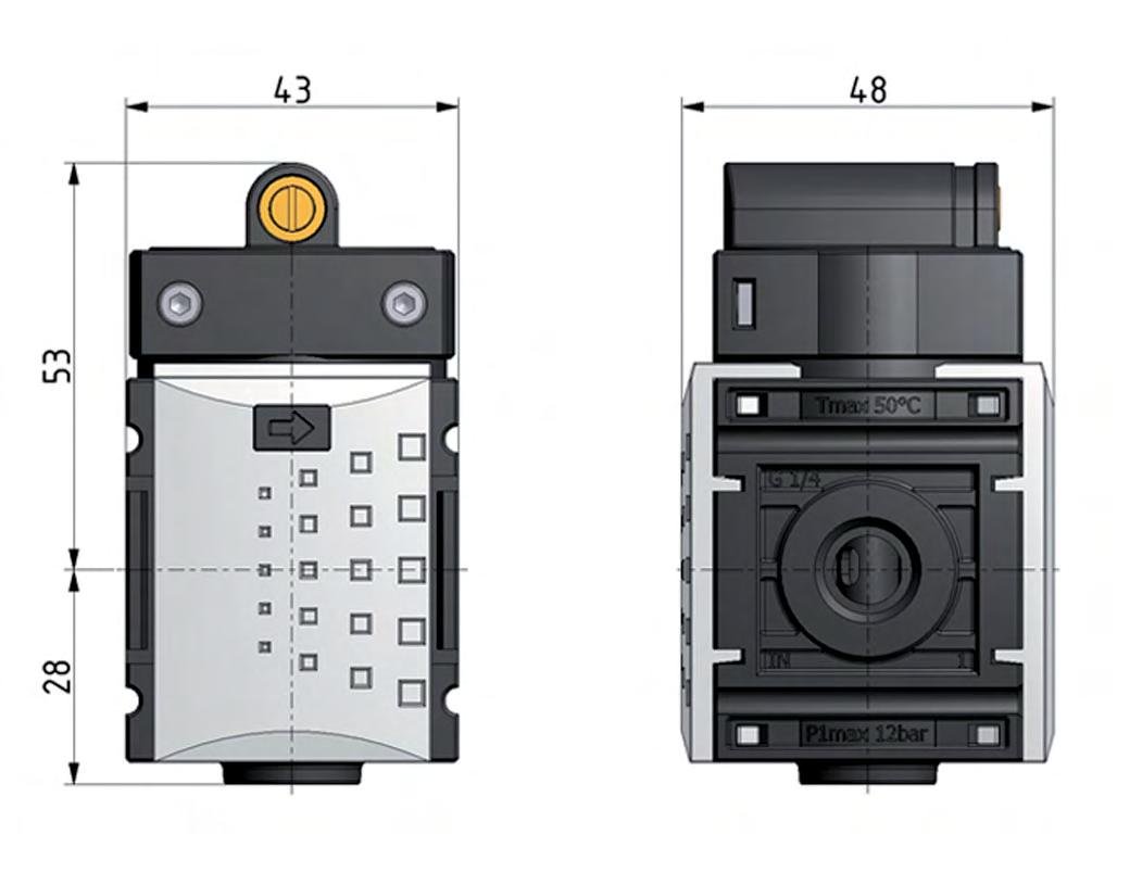 Soft-start Valve G1/4 1300 l/min Futura 0