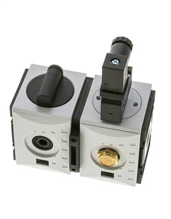 Soft-start Valve G3/8x1/4 24VDC 1300 l/min Futura 1