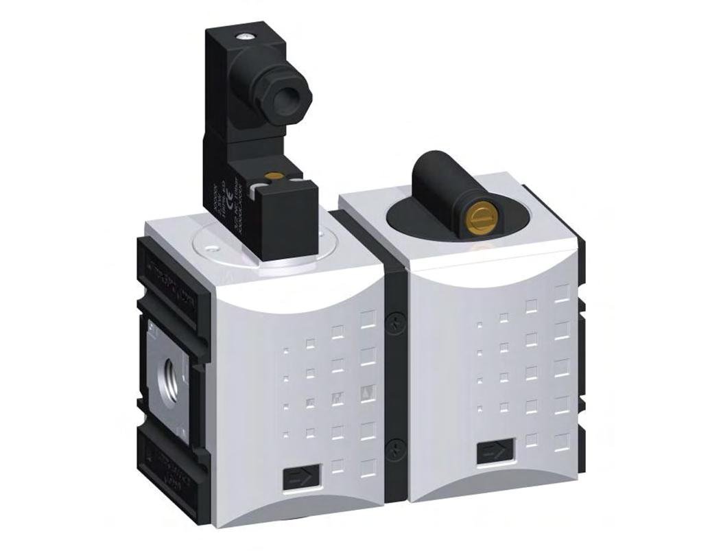 Soft-start Valve G3/8x1/4 24VDC 1300 l/min Futura 1