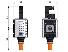 3/2 Valve G1/2 24VDC 4300 l/min Futura 2