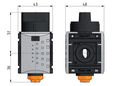 3/2 Ball Valve G1/4 2300 l/min Futura 0