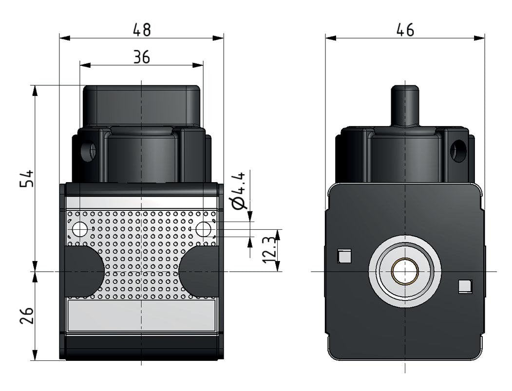 3/2 Ball Valve G1/4 2800 l/min Multifix 1