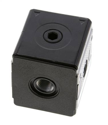 Distributor G1/4 700 l/min with Check Valve Multifix 1
