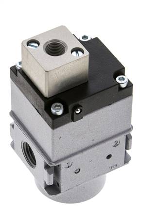 3/2 Valve G1/4 Pneumatic Operated 1600 l/min Multifix 0