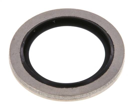 G 1/2" Stainless Steel/FKM Hydraulic Bonded Seal 21.5x28.6x2 mm