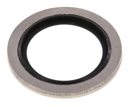 G 1/2" Stainless Steel/FKM Hydraulic Bonded Seal 21.5x28.6x2 mm