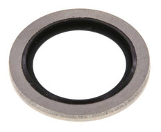 G 1/2" Stainless Steel/FKM Hydraulic Bonded Seal 21.5x28.6x2 mm
