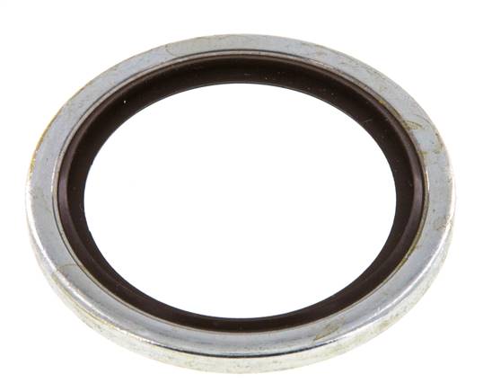 M30 Steel/FKM Hydraulic Bonded Seal 31x39x2 mm