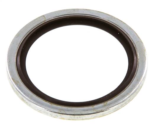 M30 Steel/FKM Hydraulic Bonded Seal 31x39x2 mm