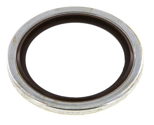 M30 Steel/FKM Hydraulic Bonded Seal 31x39x2 mm