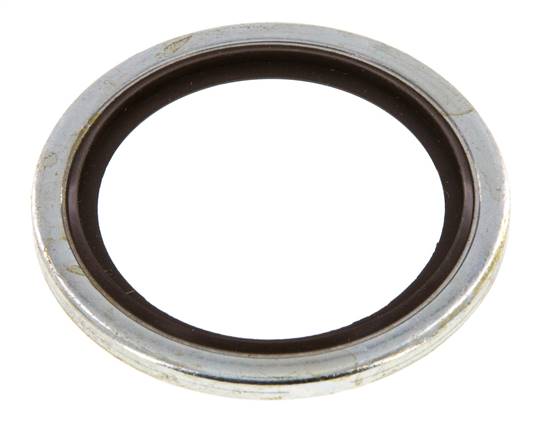 M30 Steel/FKM Hydraulic Bonded Seal 31x39x2 mm