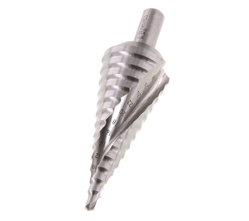 RUKO HSS Step Drill With Spiral Flute Size 2