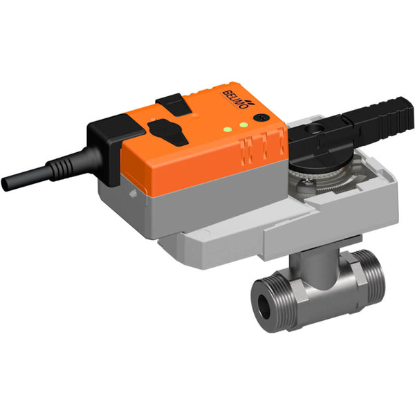 Belimo Characterized Valve G1 Kvs1.6 24VAC/DC 9s 2-point 8Nm IP54 R411/NRQ24A