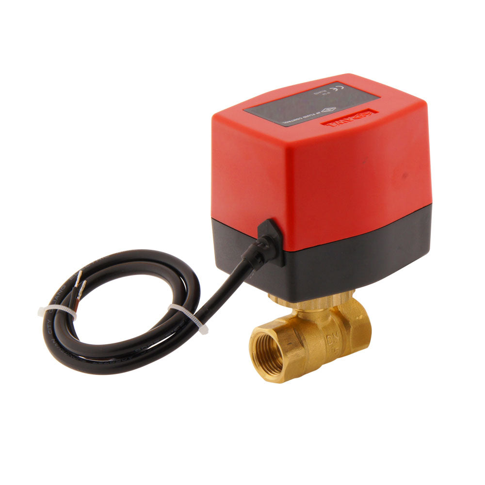 Electrical Ball Valve BW2 1/2'' 2-way 24V DC relay