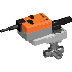 Belimo 3-Way Ball Valve Rp1 Kvs10 24VAC/DC 9s 2-point 4Nm IP54 R3025-BL2/LRQ24A