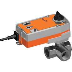 Belimo 3-Way Ball Valve Rp1-1/4 Kvs15 24VAC/DC Fail-Safe 90s MP-Bus 0-10/2-10V 10Nm IP54 R3032-BL3/NRF24A-MP