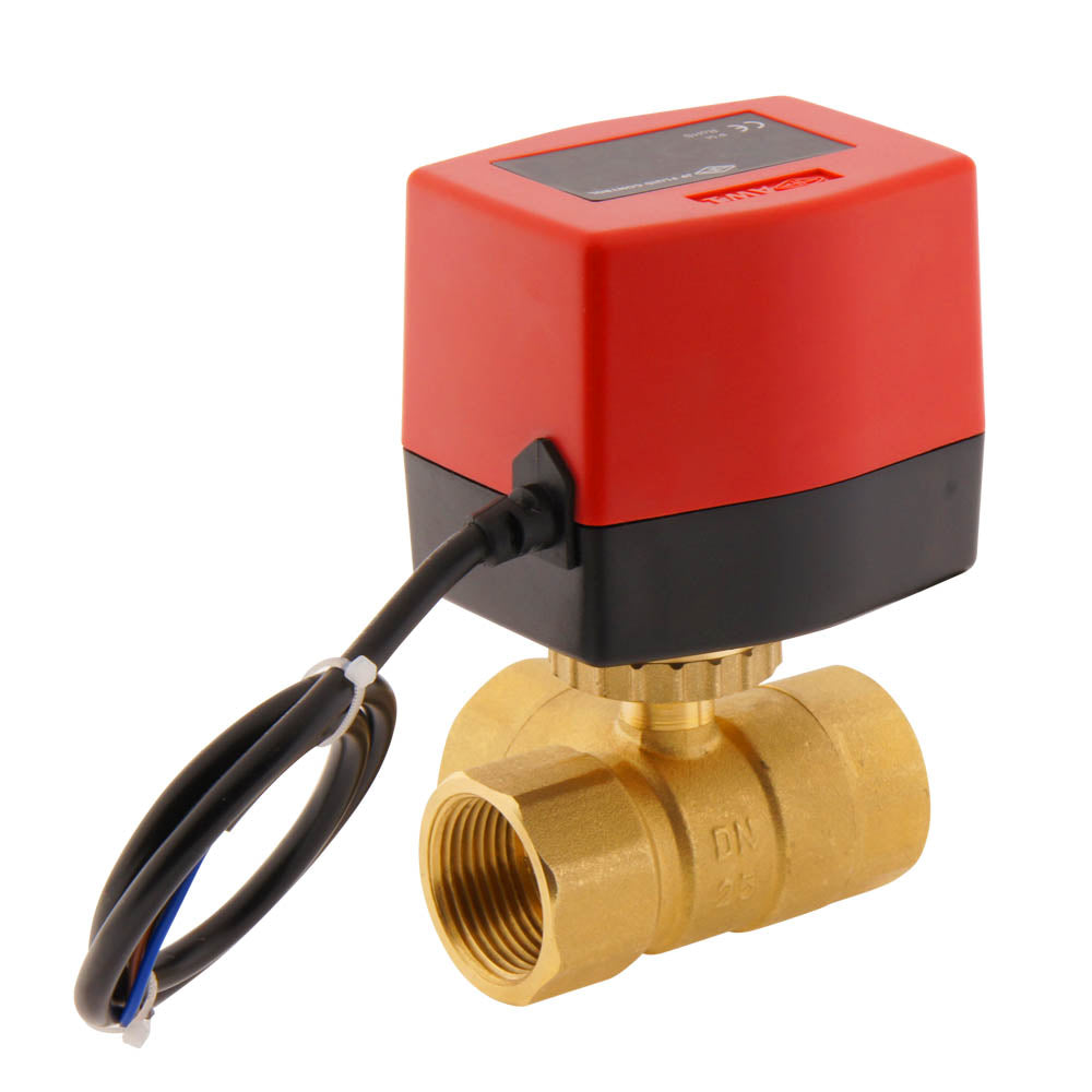 Electrical Ball Valve BW3 1'' 3-way 24V AC 3-point