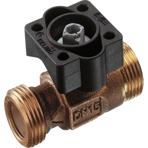 Belimo Characterized Valve G3/4 Kvs1 24VAC/DC Fail-Safe NO 75s MP-Bus 0-10/2-10V 4Nm IP54 R408DK/LRF24-MP-O