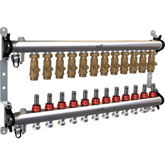 Belimo Manifold 12 x Zone Valves 24VAC/DC 75s 0-10V 1Nm IP40 Terminal EM-ECQ-12F/CQ24A-SZ-T