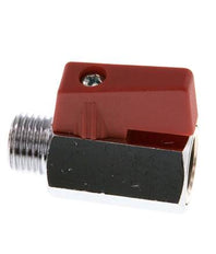 Male To Female G 1/4 inch 2-Way Brass Mini Ball Valve 15 Bar