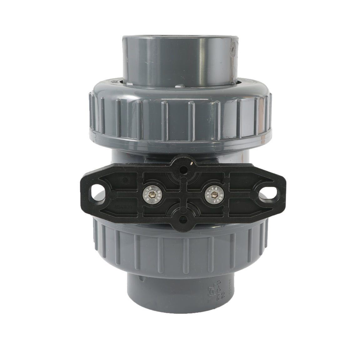 63mm 2-Way PVC Ball Valve ISO-Top Socket - 614 - VDL