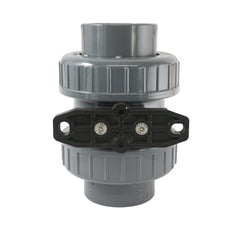 63mm 2-Way PVC Ball Valve ISO-Top Socket - 614 - VDL
