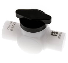 PVDF 2-way Ball Valve G 1/2'' FKM Vacuum