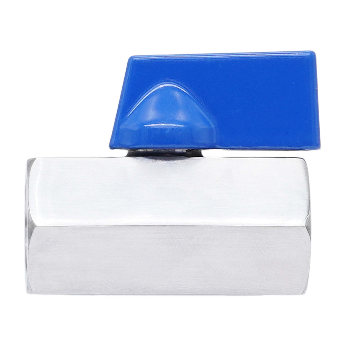 G 1'' F/F 2-Way Stainless Steel Mini Ball Valve 69 bar PTFE - TamesonPRO 1113-100-F