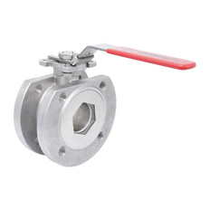 DN20 PN40 1-Piece 2-Way Stainless Steel Flanged Ball Valve PTFE ISO-Top F03 - TamesonPRO 1122-020