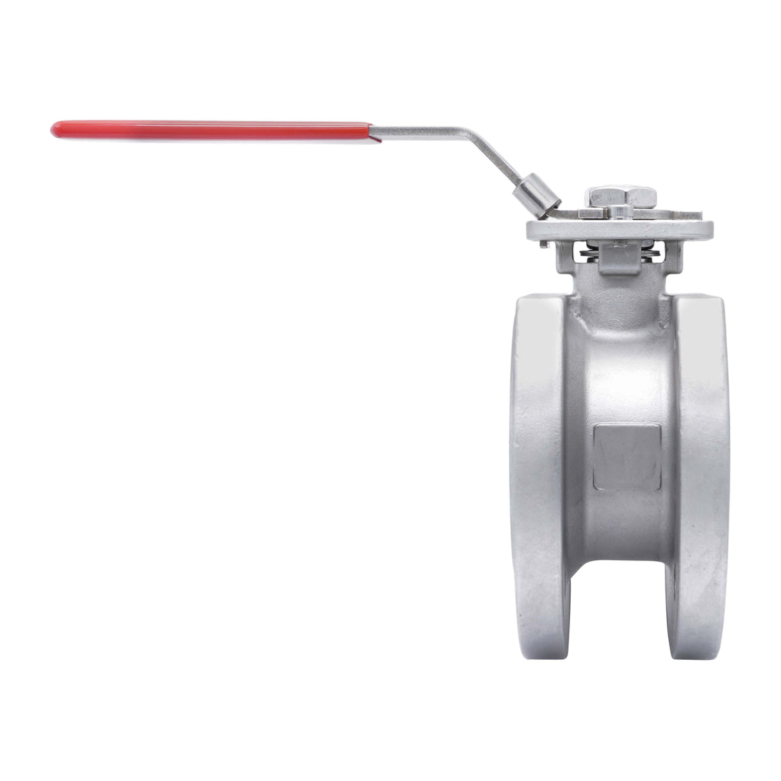 DN20 PN40 1-Piece 2-Way Stainless Steel Flanged Ball Valve PTFE ISO-Top F03 - TamesonPRO 1122-020