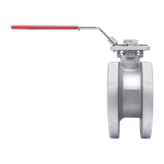 DN20 PN40 1-Piece 2-Way Stainless Steel Flanged Ball Valve PTFE ISO-Top F03 - TamesonPRO 1122-020