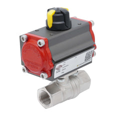 Pneumatic Ball Valve G3/8'' Brass Spring Opening
