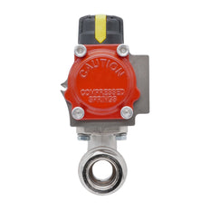 Pneumatic Ball Valve G3/8'' Brass Spring Opening