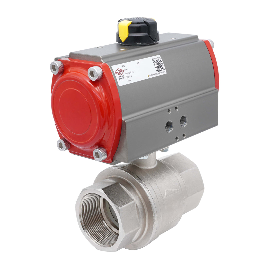 Pneumatic Ball Valve G1'' Brass Double Acting