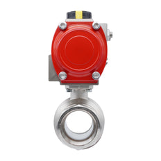 Pneumatic Ball Valve G4'' Brass Spring Opening