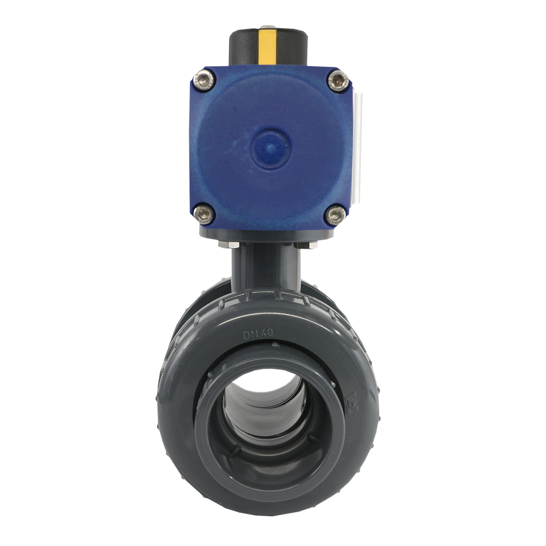 50mm 2-Way PVC Pneumatic Ball Valve Spring Open - VDL