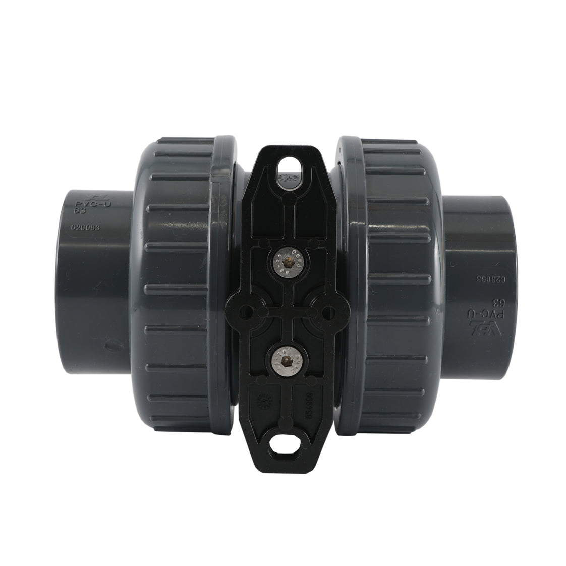 63mm 2-Way PVC Pneumatic Ball Valve Spring Open - VDL