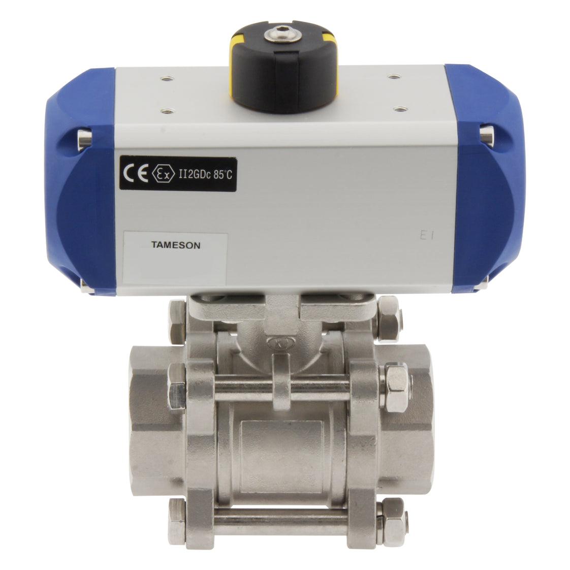 G1'' 2-Way Stainless Steel Pneumatic Ball Valve Spring Closed - BL2SA3