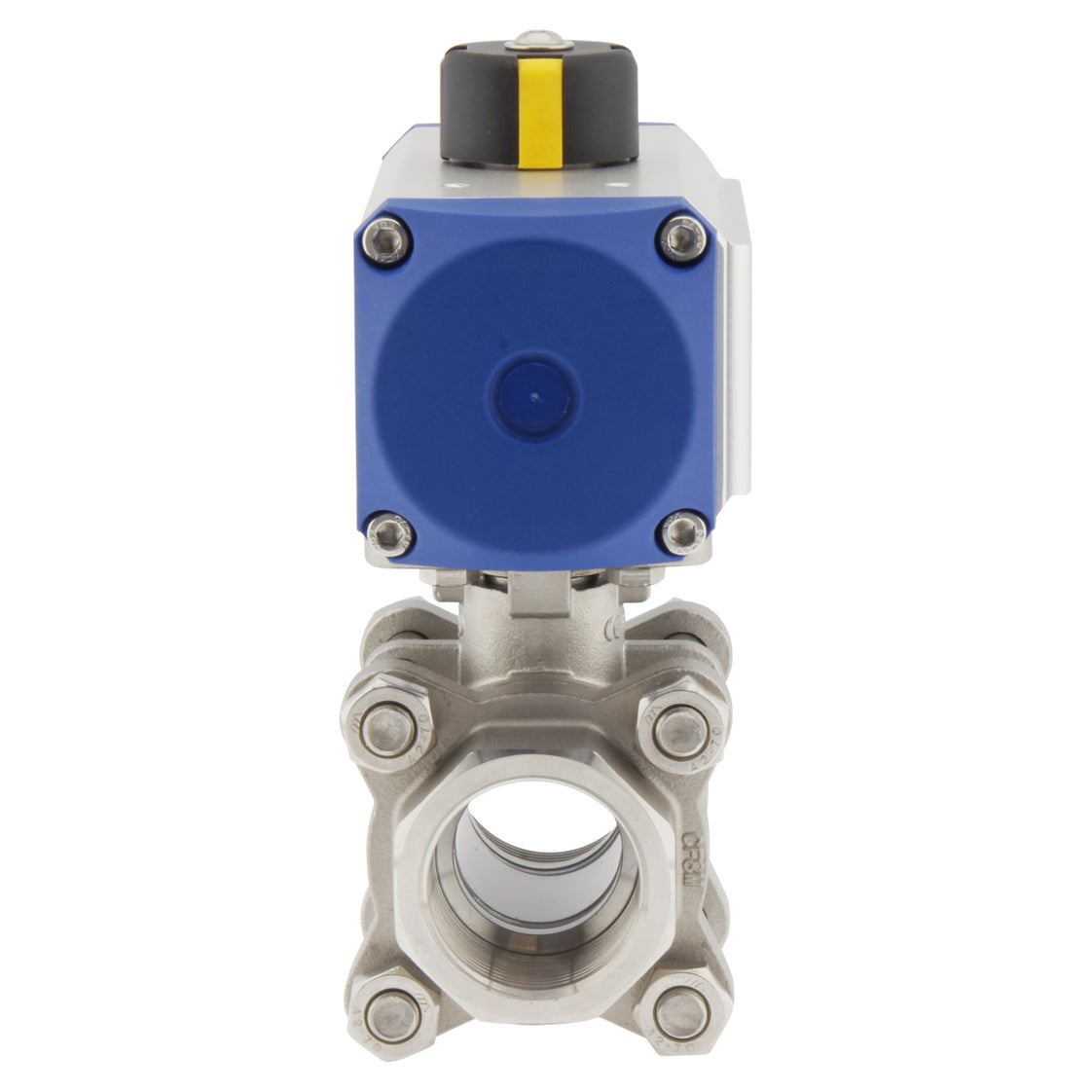 G1-1/2'' 2-Way Stainless Steel Pneumatic Ball Valve Double Acting - BL2SA3