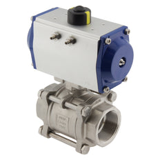 G3'' 2-Way Stainless Steel Pneumatic Ball Valve Double Acting - BL2SA3