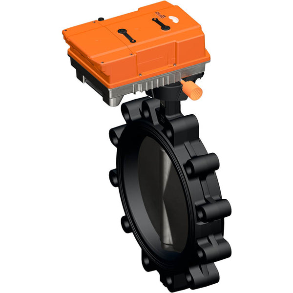 Belimo Butterfly Valve DN250/PN16 Lug 24VAC/DC 2&3-Point GGG40 EPDM IP67 ISO 5211 Terminals 35s 160Nm D6250WL/PRCA-S2-T-250